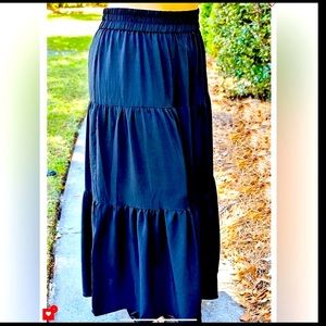 Black Boho Skirt by ee:some (102)